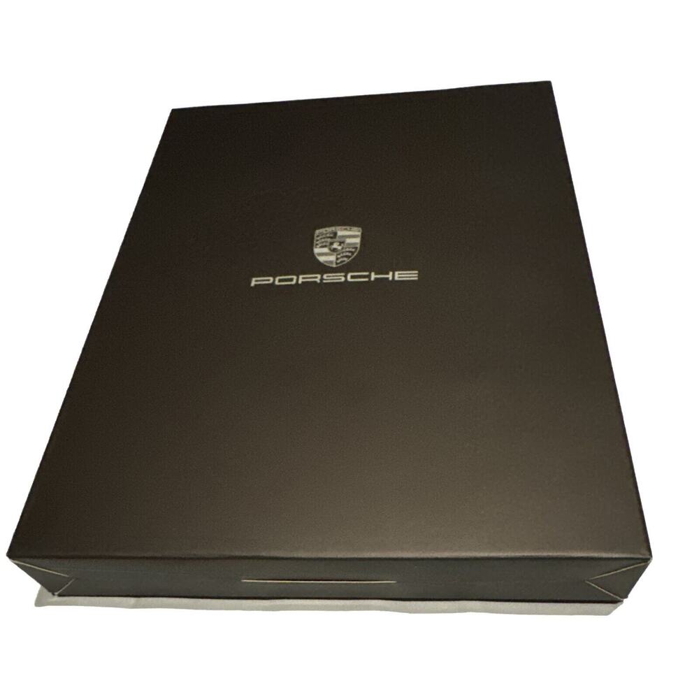 PORSCHE Gift Box Only ~ 8” x 6” x 1” OEM Empty Ice Cube Tray Box‎ P Car Holiday - Picture 2 of 7